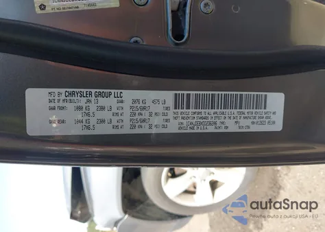 2013 Jeep Compass Latitude z USA, uszkodzony, nr VIN 1C4NJDEBXDD236206